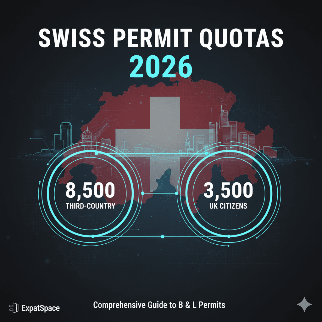Swiss Work Permit Quotas 2026: Complete Guide to B & L Permits